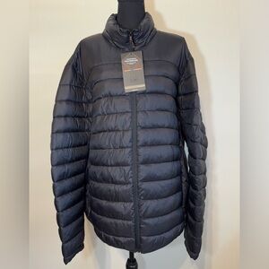 HAWKE & CO Men’s Quilted Lightweight Packable Featherless Performance Jacket 2XL